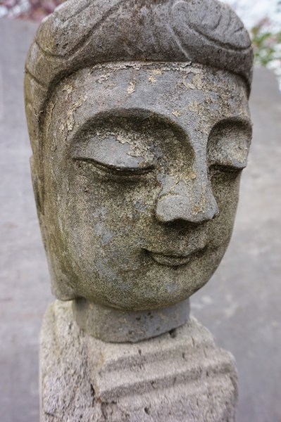 oud, antiek, stenen, Boeddha, hoofd, old, stone, Buddha, head